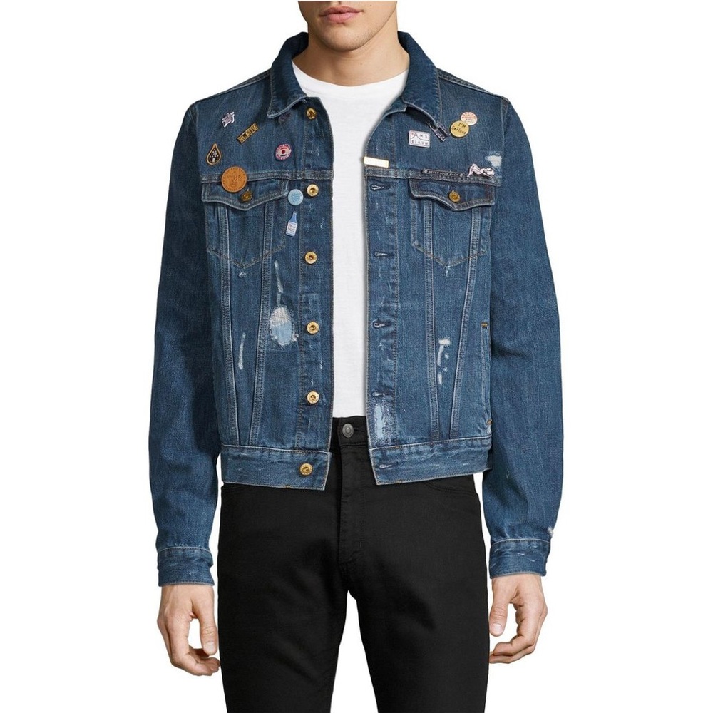 Scotch and Soda Pinned Denim Trucker